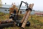 Vyvážačka za štvorkolku alebo malotraktor